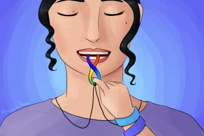 670px-Woman-Chews-Autism-Necklace